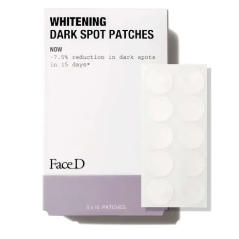 FaceD Patch Schiarenti - Patch antimacchia per viso e corpo - 10 patches