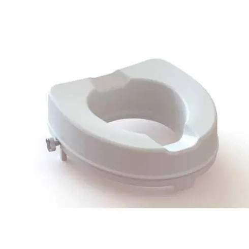 Farmacare Rialzo WC con Bidet Senza Coperchio Altezza 10 cm