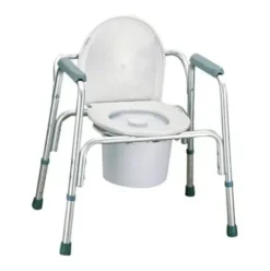 Farmacare Rialzo Wc Stabilizzante con Braccioli e Schienale