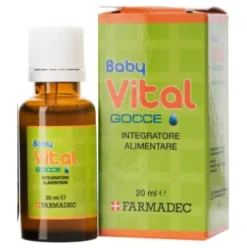Farmadec Babyvital Integratore Gocce con Pappa Reale Vitamina B12 Zinco 20ml