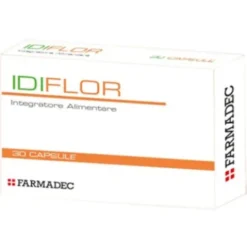 Farmadec IdiFlor Integratore Alimentare per Flora Intestinale in 30 Capsule