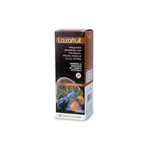 Farmaderbe Laxafruit Sciroppo Integratore Funzioni Intestinali per Stipsi 200 ml