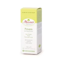 Farmaderbe Micovit Polvere Dermica Talco Purificante e Lenitiva 100g