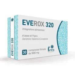 Fera Pharma Everox 320 Integratore per Microcircolo e Gambe Gonfie, 30 Compresse