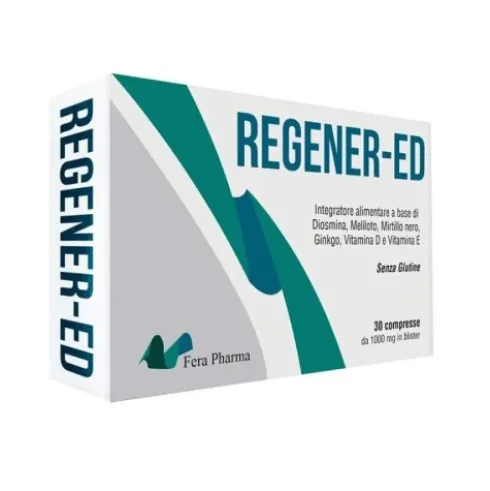 Fera Pharma Regenered Integratore per Microcircolo 30 Compresse