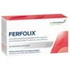 Ferfolix Integratore Alimentare Ferro, Acido Folico, Zinco e Vitamine, 10 Flaconcini