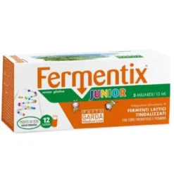 Fermentix Junior Integratore Fermenti Lattici per Bambini 12 Flaconcini