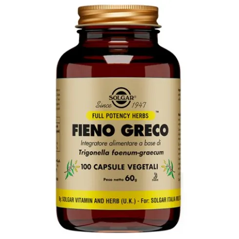 FIENO GRECO 100 Cps SOLGAR