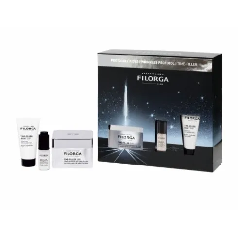 Filorga Cofanetto di Natale 2025 Time Filler 5XP - Time Filler 5XP Crema 50 ml + Time Filler Intensive 5XP 5 ml + Time Filler Night 5 XP 15 ml