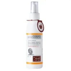 Fiocchi Di Riso Olio Corpo Idratante per Neonato Dermatologicamente Testato 140ml