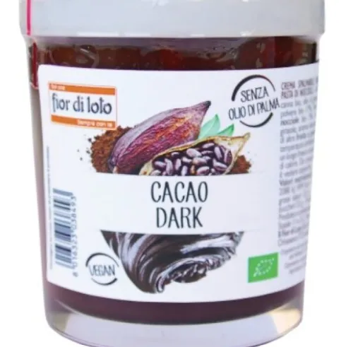 Fior di Loto Crema Spalmabile Cacao Dark Bio 200g