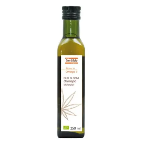 Fior di Loto Olio di Semi di Canapa Biologico 250ml