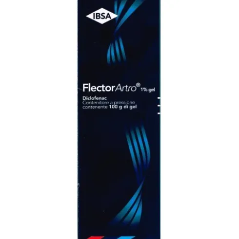 Flectorartro gel 1% 100g Contenitore Sotto Pressione