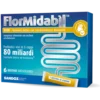 FlorMidabil Stop - Integratore per l'equilibrio della flora batterica intestinale - con Stevia - 6 bustine orosolubili