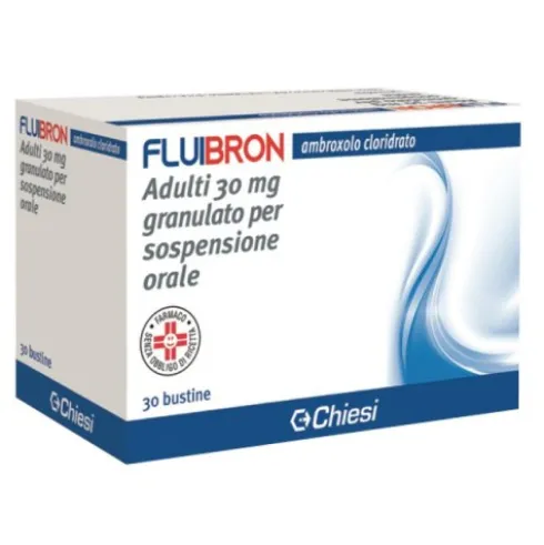 Fluibron Adulti Granulato 30mg in Bustine, Mucolitico
