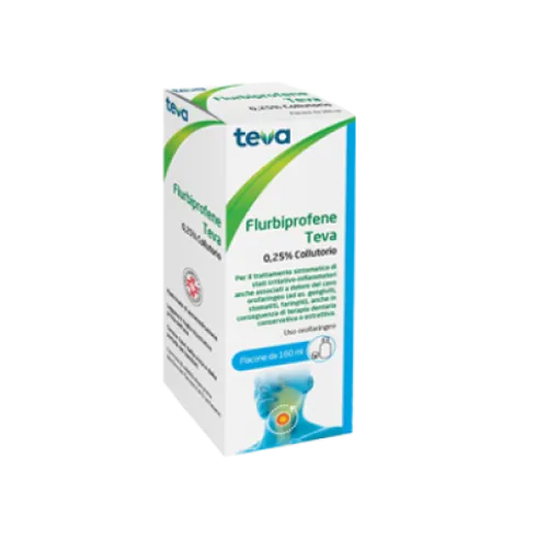 FLURBIPROFENE Coll.160ml TEVA