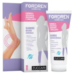Fordren Cosmetics Gambe e Microcircolo - Gel snellente e drenante per gambe gonfie e pesanti - 100 ml