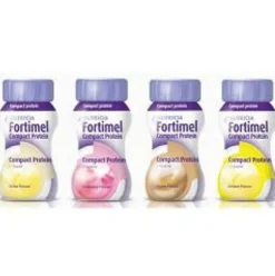 Fortimel Compact Protein Vaniglia Integratore Proteico 4 Bottiglie