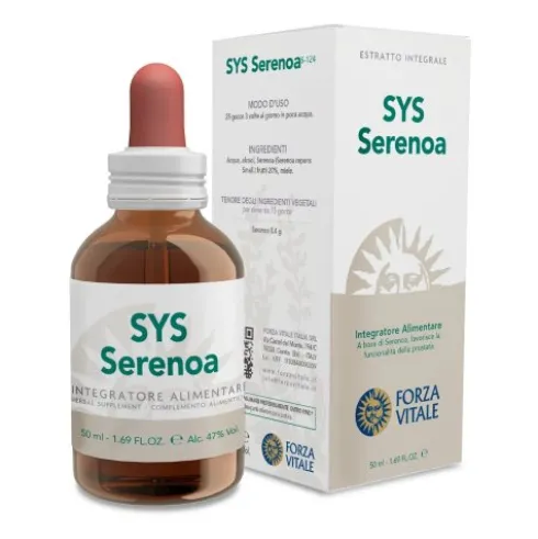 Forza Vitale Sys Serenoa Gocce Integratore per Prostata 50ml Senza Glutine