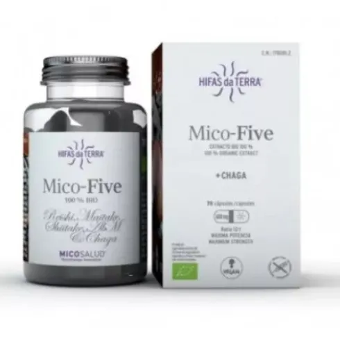 Freeland Micofive Chaga Integratore Vitaminico 70 Capsule