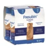 Fresubin 3.2 kcal Drink Cappuccino - Per pazienti malnutriti e con aumentato fabbisogno energetico - 4 flaconi da 125 ml ciascuno