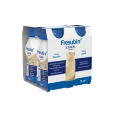 Fresubin 3.2 kcal Drink Nocciola - Per pazienti malnutriti e con aumentato fabbisogno energetico - 4 flaconi da 125 ml ciascuno