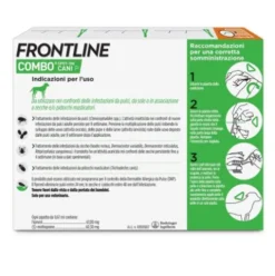 Frontline Combo Cani da 2 a 10 Kg - Pipette antiparassitarie Contro Pulci, Zecche E Pidocchi - 3 Pipette monodose