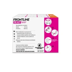 Frontline Tri-Act per Cani da 5 a 10 kg - Pipette antiparassitarie Contro Parassiti Esterni E Insetti Volanti - 6 Pipette Monodose