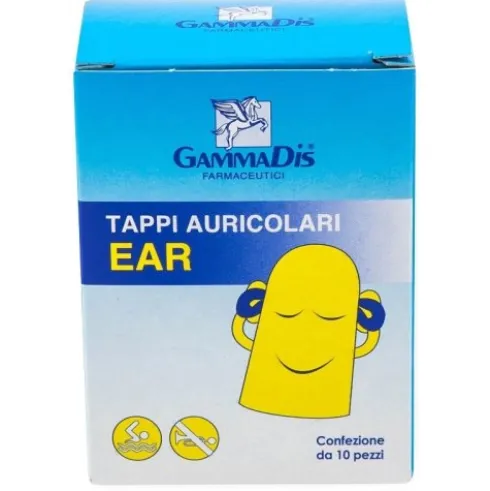 Gammadis Tappo Auricolare Ear Gommapiuma Dispositivo Medico 10 Pezzi