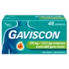 Gaviscon*48Compresse Ment250+133,5mg