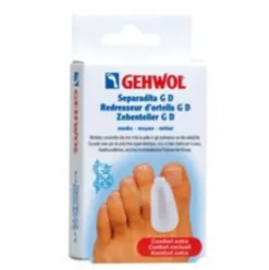 Gehwol Separadita Alluce Supporto Anatomico in Gel Taglia L 3 Pezzi