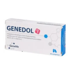 Genelife Genedol Integratore Ossa Articolazioni Glucosamina Vitamina C 30 Compresse