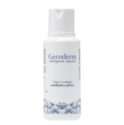 Geroderm Liquido Detergente Delicato a pH 4.5 per Viso e Corpo 200ml