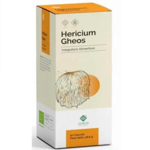 Gheos Hericium Integratore Alimentare per Sistema Immunitario 90 Capsule