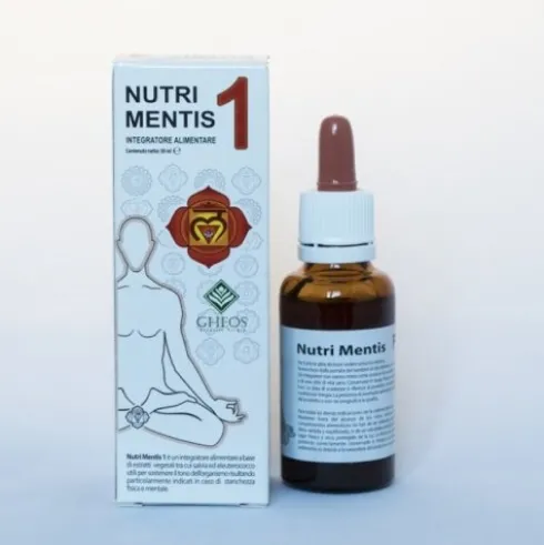 Gheos Nutri Mentis 4 Gocce Integratore Alimentare per Equilibrio Emotivo 30 ml