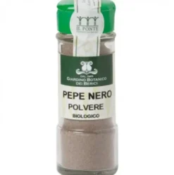 Giardino Botanico Dei Berici Pepe Nero Biologico In Polvere Spezia Vasetto 40 g