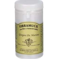 Giorgini Fibramucil Integratore Fibre e Fermenti Lattici Vegano Polvere 120g