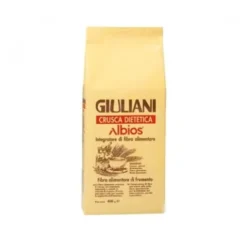 Giuliani Albios Crusca Integratore di Fibre Alimentari per Intestino 400g