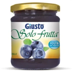 Giusto Confettura di Mirtilli Senza Zucchero aggiunti 284g