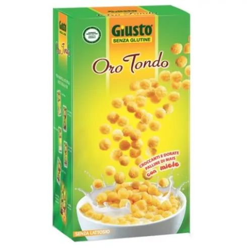 Giusto Oro Tondo Palline di Mais Soffiato con Miele Senza Glutine