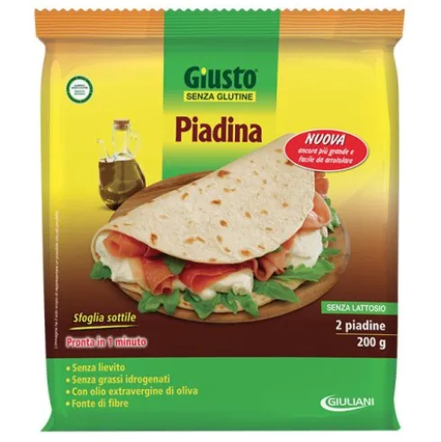 GIUSTO S/G Piadina 2x100g