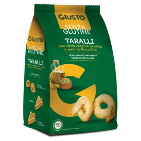 GIUSTO S/G Taralli Finocc.175g
