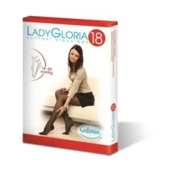 Gloria Ladygloria 18 Autoreggenti 140 Nero Taglia 4