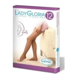 Gloria LadyGloria 12 Collant Punta Aperta Daino Taglia 1