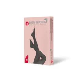 Gloria Ladygloria 18 Collant Punta Aperta Nero 18-20 mmHg