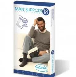 Gloria Man Support Gambaletto 18 Cotone Bianco Taglia 3 Preventivo