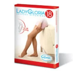 Gloria Med Strong 361 Calza Autoreggente Tutta Coscia Max Beige Small