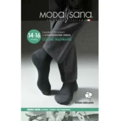 Gloria Modasana Gambaletto 14 mmHg Cotone Blu Taglia M