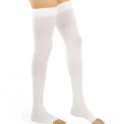 Gloria Reha 24 Autoreggente Mec Calze a Compressione 24 mmHg Nero Taglia S