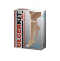 Gloria Ulcerkit Pro 35 Cotton Kit Gambaletto Corto Compressione 35/40 mmHg Misura S